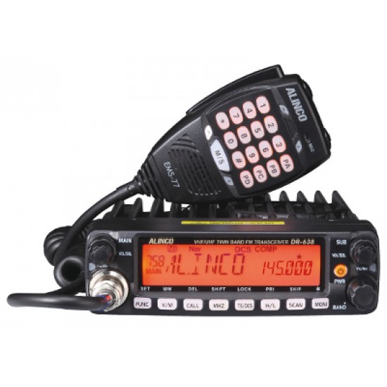 Radio amateur mobile VHF-UHF Alinco DR-638T